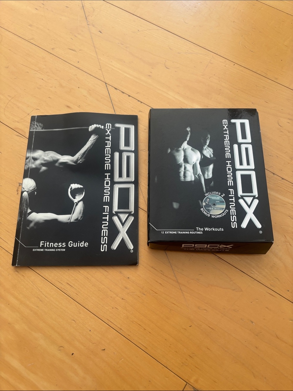 Beachbody P90X workout DVDs and manual - complete set